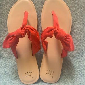 A New Day flip-flops (NWOT)